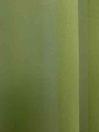 Тюль шифон однотонный, цвет оливковый Киев