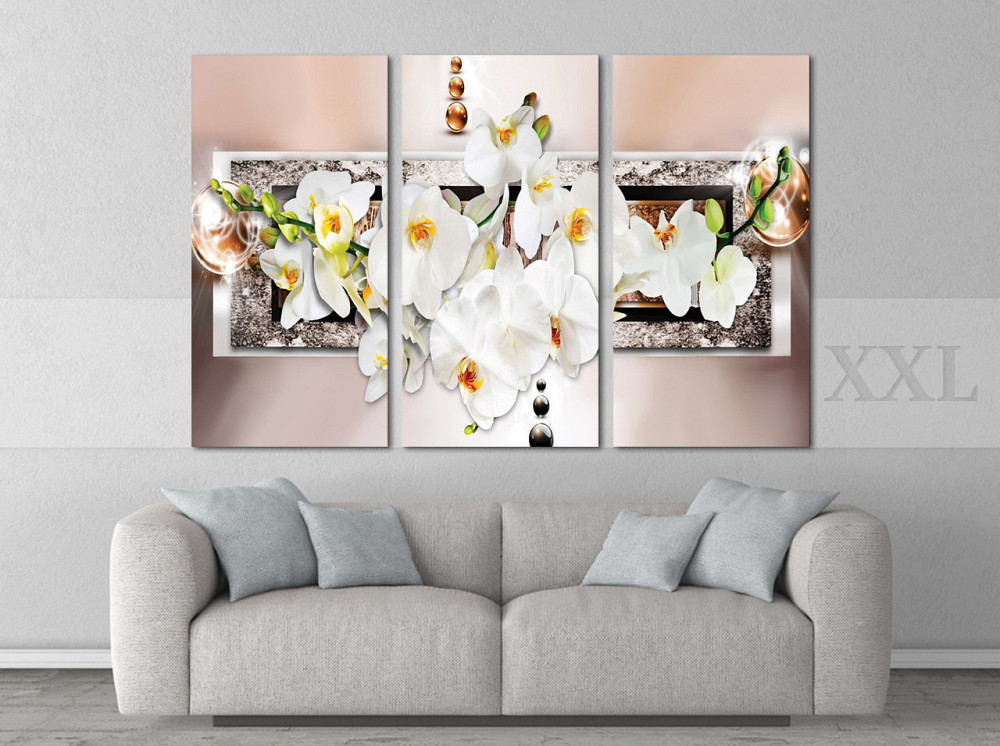 Модульна картина Абстракція Орхідея Art-220_XXL Київ - фото 2