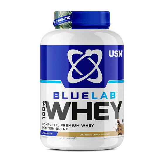 Blue Lab 100% Whey Premium Protein (2 kg, cookies &amp; cream) Луцк