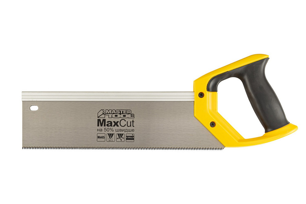 Ножівка пасувальна MASTERTOOL 12TPI MAX CUT 300 мм загартований зуб 3-D заточування поліроване 14-2703 Коломия - фото 4