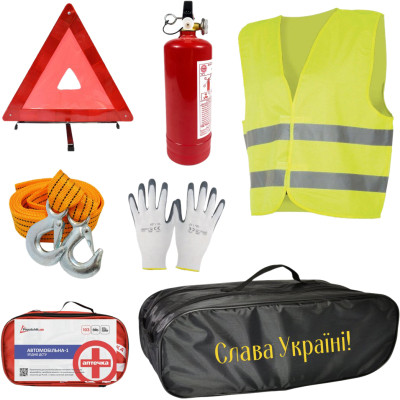 Набір техдопомоги Poputchik Універсальний Слава Україні (01-206-IS) Вінниця - фото 1