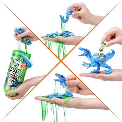 Интерактивная игрушка Pets & Robo Alive ДНК Велоцизавра (71139B) Винница