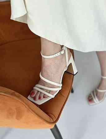 Olli Босоніжки жіночі лотос OLLI Л-9-8073 літні з натуральної шкіри / Шкіряні босоніжки на підб Коломия