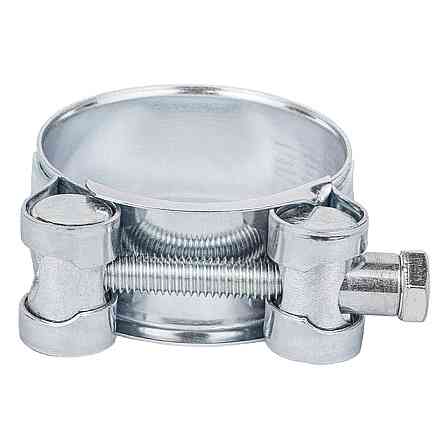 Хомут силовой оцинкованный 20мм Ø40-43мм (КРАТНО 5шт) SIGMA (2509141) Киев