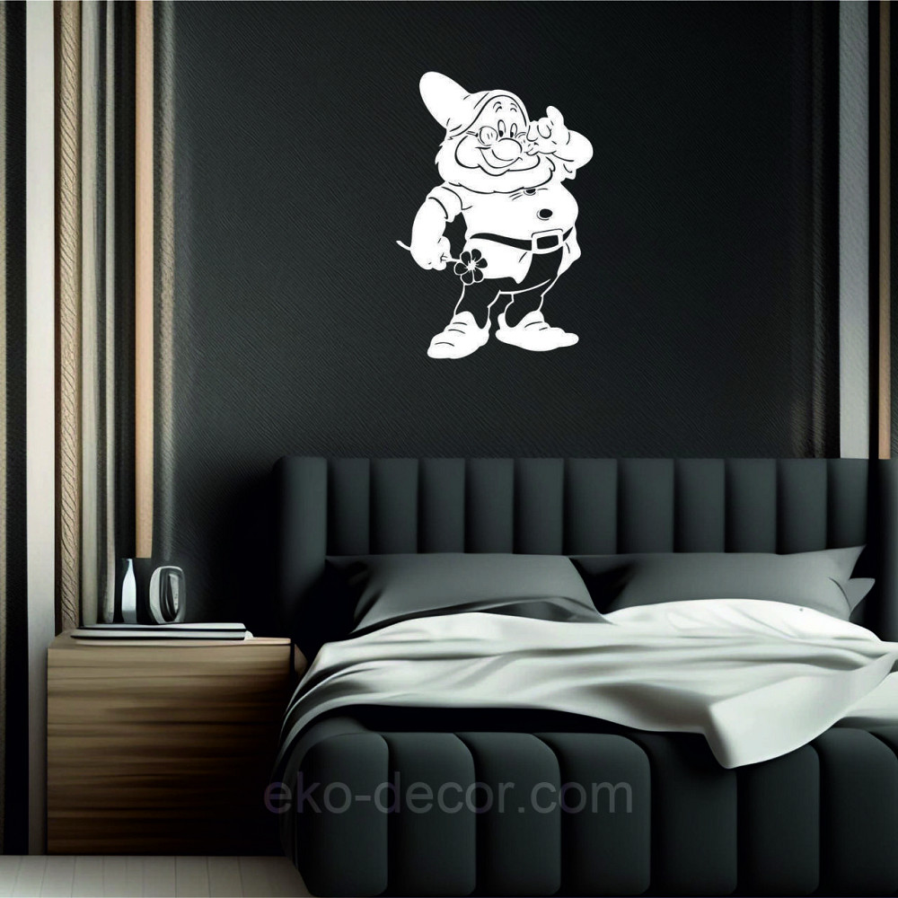 Декоративное настенное Панно «Гномик», Декор на стену 110*75 см Киев - изображение 3