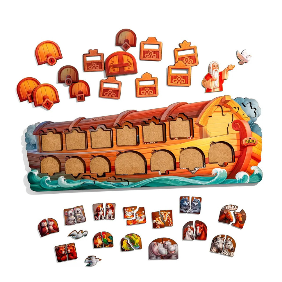 Развивающий пазл-вкладыш 