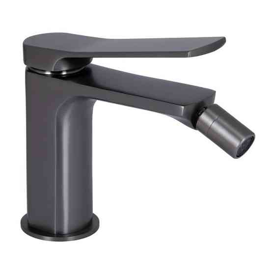 Змішувач для біде Qtap Slavonice QTSLA255GMB45923 Gunmetal Black PVD графіт Київ