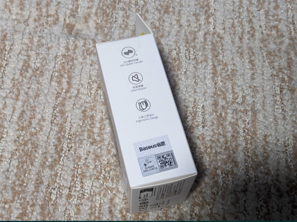 Бездротова мишка Baseus F01A — безшумна, компактна 2.4 G Київ - фото 4