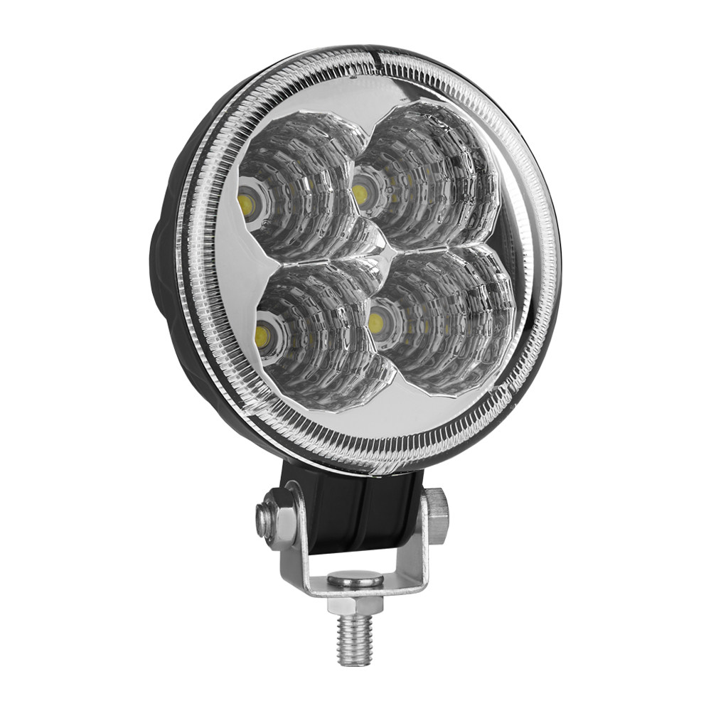 Фара світлодіодна Brevia Epistar Flood 10-30V, 12W (4x3W), 880Lm, 1шт Львів - фото 8