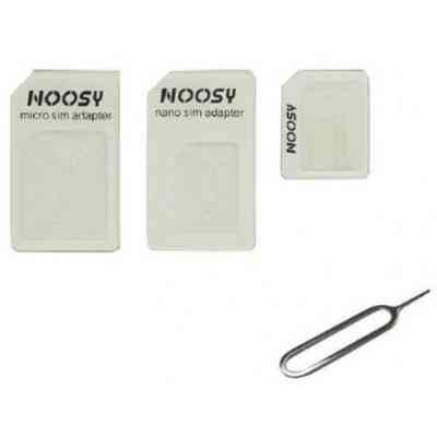 Адаптер для SIM-карт Noosy Adapter Nano SIM for all size (19712 / 15514) Вінниця