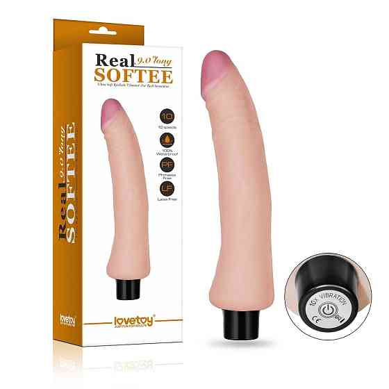 Реалістичний вібратор REAL SOFTEE (24 см) Sex Aura Київ