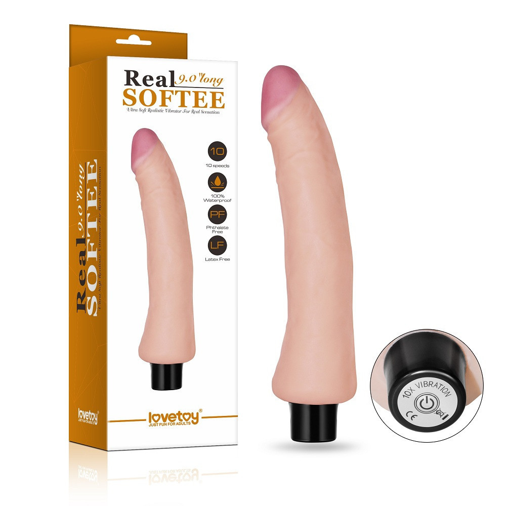 Реалістичний вібратор REAL SOFTEE (24 см) Sex Aura Київ - фото 2