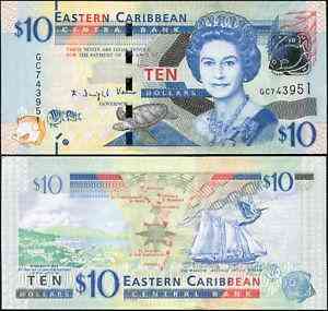 Східні Кариби / East Caribbean 10 dollars (2015) Pick UNC Полтава