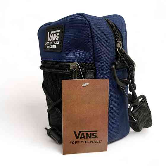 Сумка через плече Vans 17x14x6 синій Запоріжжя
