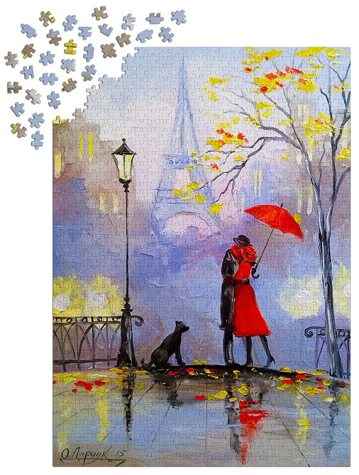 Пазл Дощовий день у Парижі - Rainy Day in Paris (Enjoy-1832) Киев - изображение 4