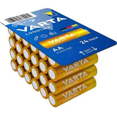 Батарейка Varta LONGLIFE ALKALINE * 24 box (04106301124) Винница