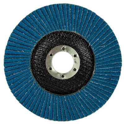 Круг зачистний Sigma пелюстковий торцевий Т27 (прямий) ZA 125мм P80 (9173041) Вінниця