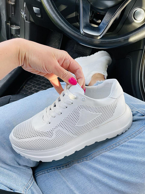 ALEX BENZ Кросівки жіночі ALEX BENZ P10228 ST білі (весна-літо, шкіра натуральна) (5038) Коломыя - изображение 6