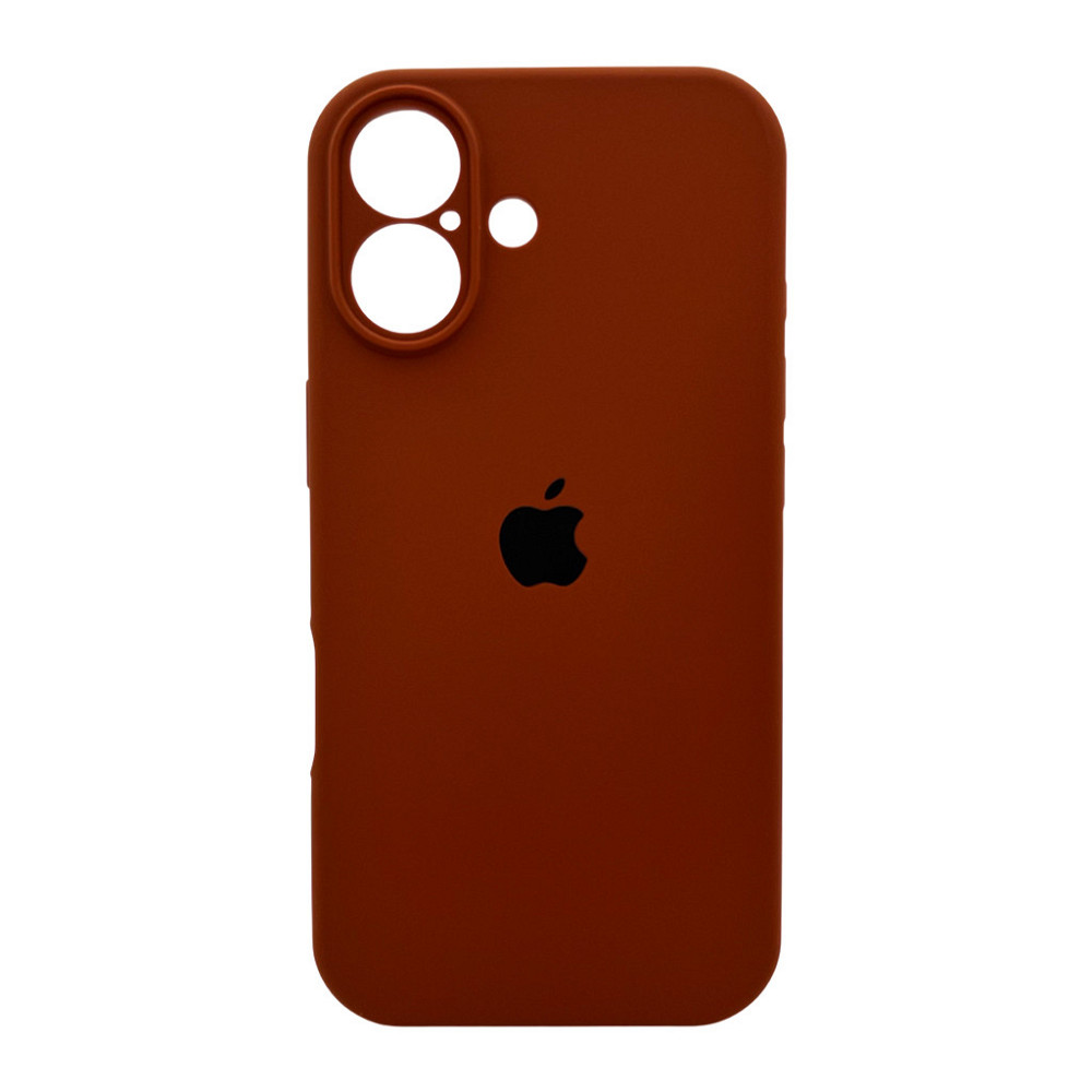 Чохол для смартфона Silicone Full Case AA Camera Protect for Apple iPhone 17 42,Saddle Brown Київ - фото 1