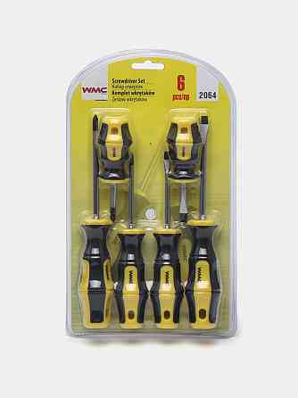 Набір викруток 6 предметів (SL;PH) WMC TOOLS WT-2064 Одеса