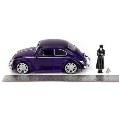 Машина Jada металлическая Венздей Фольксваген Битл с фигуркой Венздей, 1:24 (253255076) Винница - изображение 7