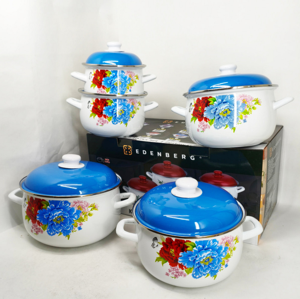 Набор посуды кастрюли, Набор кастрюль с инновационным антипригарным покрытием посуды для дома LB-33 Львов - изображение 7