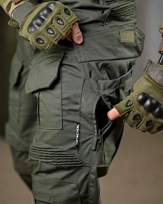 Штурмові тактичні штани misterioso g3 олива ДЛ6499 Одеса - фото 10