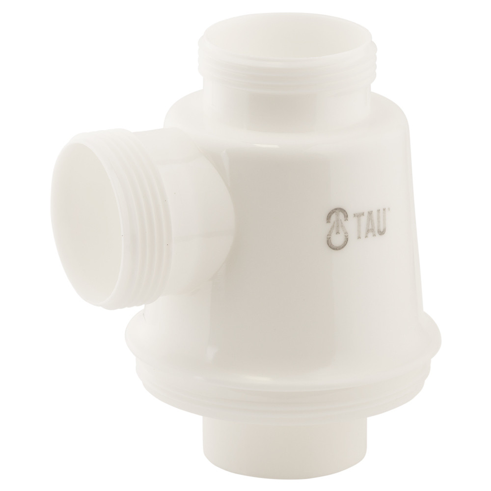 TAU Cифон для кухонной мойки с пластиковым выпуском 3½" выводом под стир. машину квадратным пер Київ - фото 5