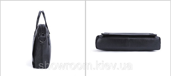 Мужская кожаная горизонтальная сумка Leather Collection (9947) Киев - изображение 3