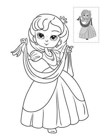 Детская книга-раскраска 