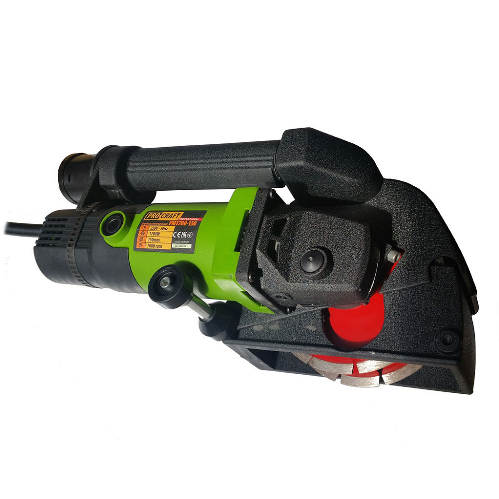 Штроборіз Procraft PM1700-150 (1700 Вт) — ефективне рішення для прорізання штроб, гарантія 36 міс Львів - фото 2