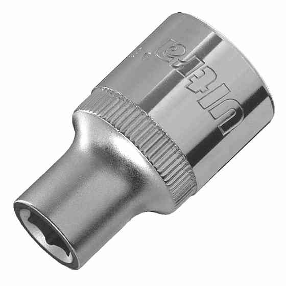 Ultra Насадка шестигранная короткая 1/2" 8мм CrV ULTRA (6070082) Коломыя