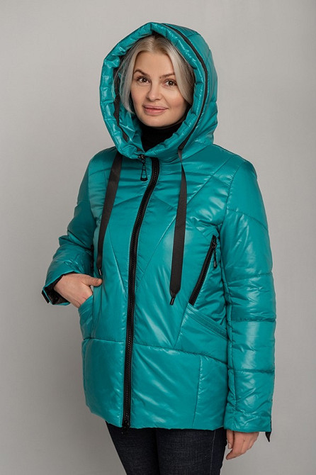 Жіноча модна демісезонна куртка. 46-60р. Київ - фото 4