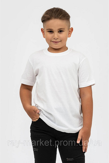 Футболка дитяча базова Stedman Classic-T Kids для хлопчиків біла (ST2200M-White) XL Київ - фото 1