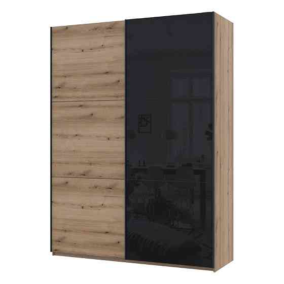 Шафа купе Doros G-Caiser Дуб Евок 1 ДСП / 1 Скло / 3 частини 180х60х240 (DRS-011577) Львів