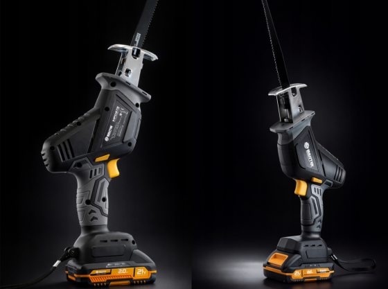 Акумуляторна шабельна пила 21В 2Аг Majster Pro (Польща) Київ