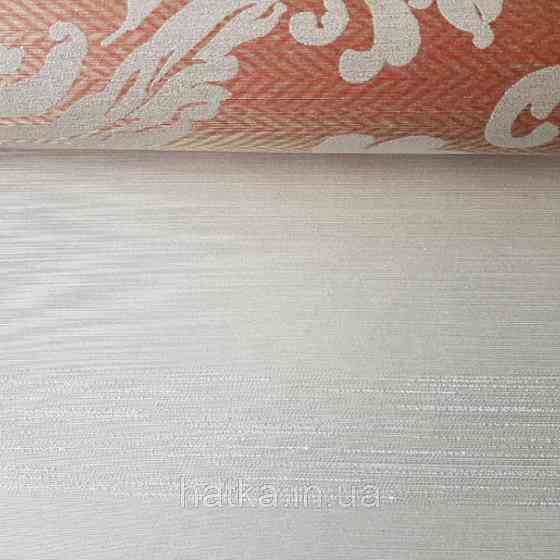 Текстильні шпалери на флізеліновій основі Cador Rasch Textil 086033 однотон молочний бежевий Київ