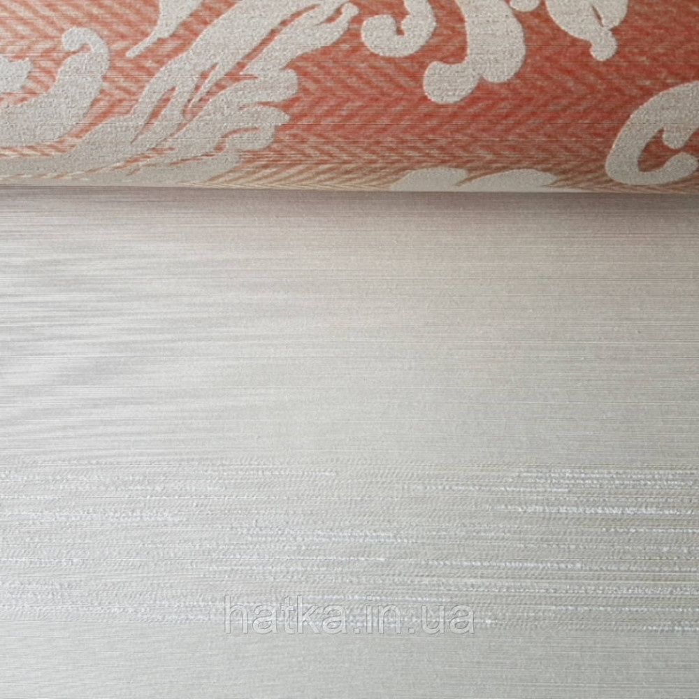 Текстильні шпалери на флізеліновій основі Cador Rasch Textil 086033 однотон молочний бежевий Київ - фото 2