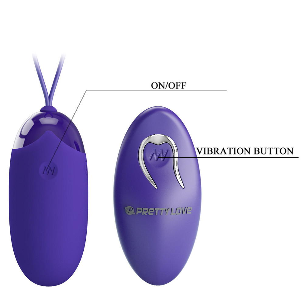 Віброяйце Pretty Love Berger Youth wireless egg Blue Sex Aura Київ - фото 9
