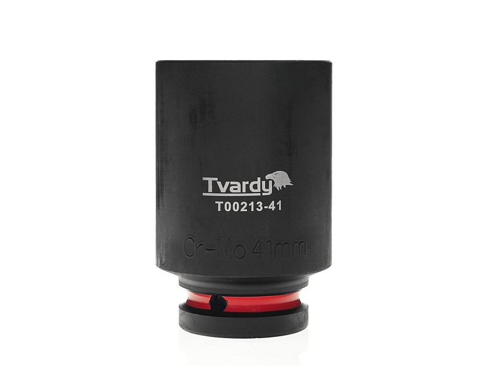 Головка ударна "Tvardy" з хром-молібденової сталі (Cr-Mo)  3/4"  6-гранна довга 41 мм Киев - изображение 1