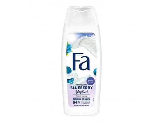 Гель для душу 250мл Yoghurt (Аромат чорниці) ТМ FA   Solmir Київ