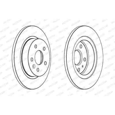 Тормозной диск FERODO DDF1872C Винница