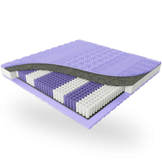 Ортопедичний матрац Sonora/Сонора пружинний  (залежна пружина - покет) ТМ ЕММ 150х200 Харків