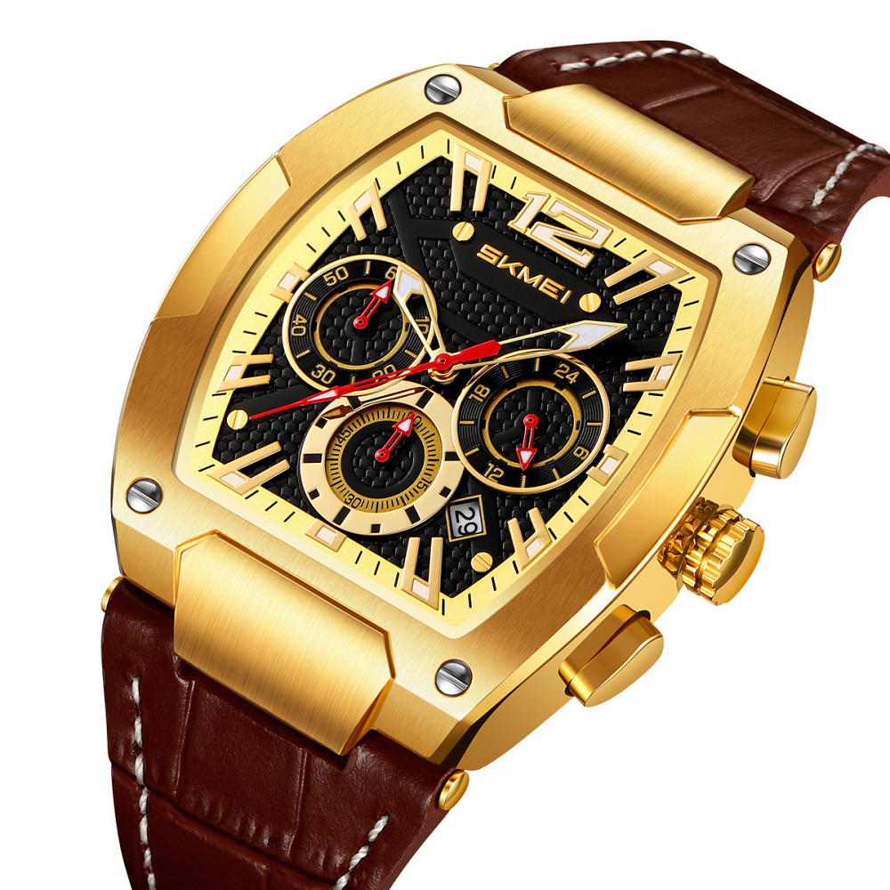 Skmei 9357GDBN Gold-Brown Киев - изображение 2