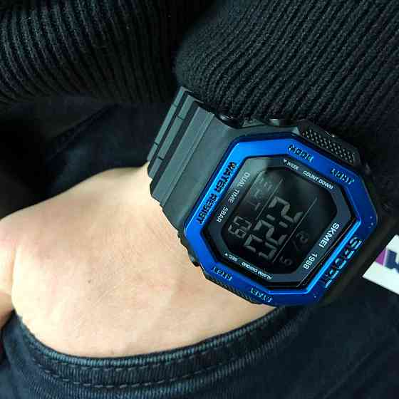 Часы тактические противоударные SKMEI 1988BU, Армейские часы противоударное, Лучшие IQ-771 военные часы Киев