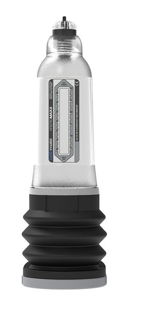 Гідропомпа Bathmate Hydromax 6 Clear, для члена довжиною від 10 до 15 см, діаметр до 5,2 см Sex Aura Київ - фото 2