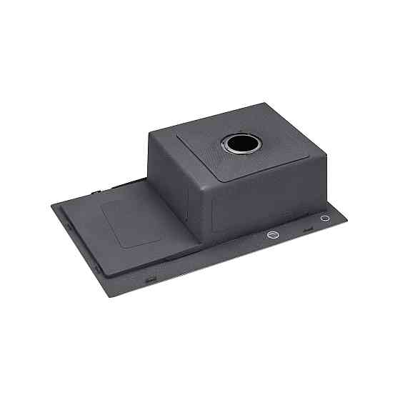 Кухонная мойка с нержавеющей стали Kroner KRP Schwarze - 78х49RHM PVD (3/1 мм) черная Киев