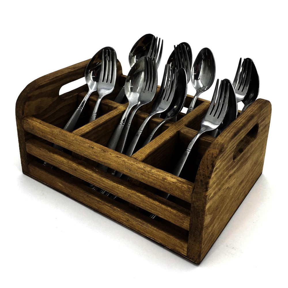 Підставка для столових приладів "Лекка" мускат Миколаїв - фото 1