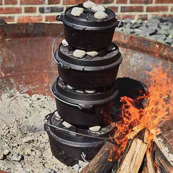 Голландская печь казан пательня SANTOS, 5,7л с ножками 897085 Код: 010975 Ровно