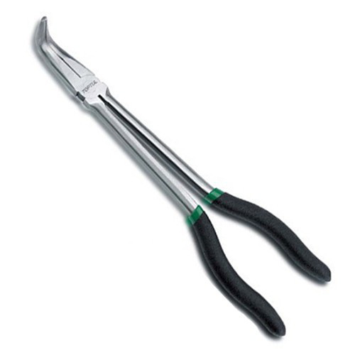 Плоскогубці з подовженими губками вигнуті 280 мм TOPTUL (кут 90°) DFAI1211 Одеса - фото 1